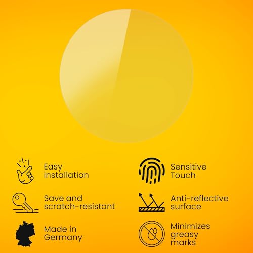 atFoliX Panzerfolie kompatibel mit Garmin Vivomove Schutzfolie, entspiegelnde und sto&szlig;d&auml;mpfende FX Folie (3X)