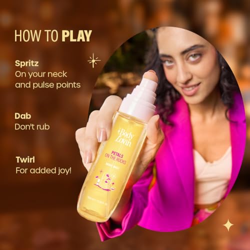 Image of Plum BodyLovin' Petals On The Rocks Body Mist | Flirty Florals Meet Zesty Citrus | Long-Lasting | Citrus Floral Fragrance | With Notes Of Bergamot, Mandarin & Patchouli | 100 ml