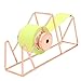 Gullor Desktop Tape Dispenser, Wire Metal Creative Tape Holder, Style A (Rose Gold)