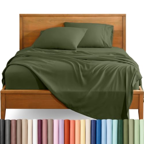 Bare Home Cal King Sheet Set - 1800 Ultra-Soft (California King, Cypress)