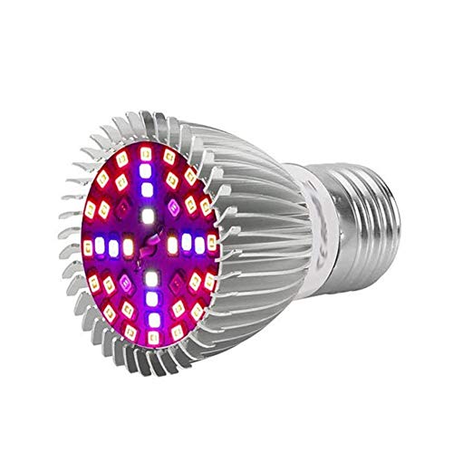 Preisvergleich Produktbild LED Pflanzenlampe Vollspektrum, 40W Weiß Pflanzenlicht Zimmerpflanzen LED Grow Light Wachstumslampe, Gewächshäusern Innengärten Blumen Gemüse Obst,2