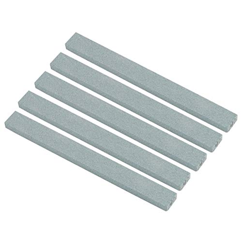 HEALLILY 5Pcs Varas de Polimento Faca Bloco de Lixa Tiras de Lixa Lixa Vara de Polimento Pedra de Af