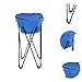 YIJU Standing Ice Cooler Standing Ice Cooler Bag Thermal Standing Cooler with Travel Bag, Blue
