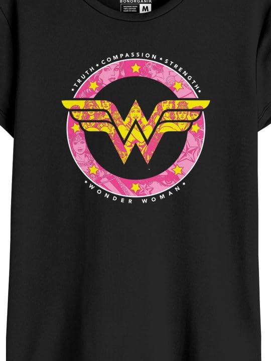 Image of Bon Organik Women's Cartoon Regular Fit T-Shirt