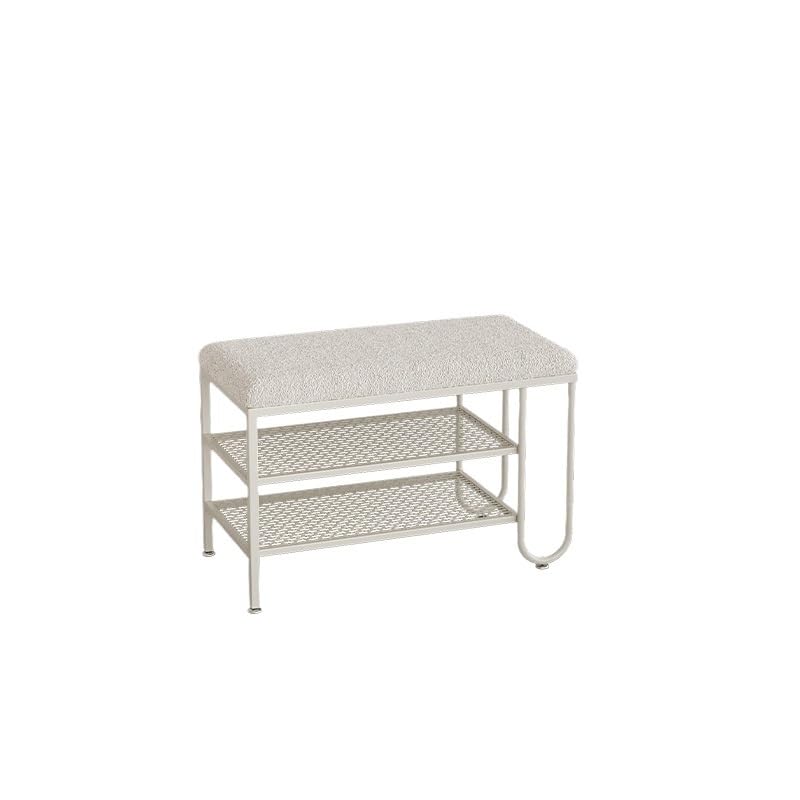 Banc de pied de lit et rangement pour couloir étroit de maison
