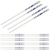 BETOOKY Palillos Chinos 10 Pares Diseño Tradicional Reutilizables de Cerámica Resistente a Astillas para Sopa de Fideos y Shabu-shabu