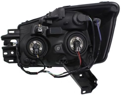 Headlight Headlamp Assembly Composite Clear Lens Passenger Right Side For Nissan Titan 2008 2009 2010 2011 2012 2013 2014 2015 - NI2503168