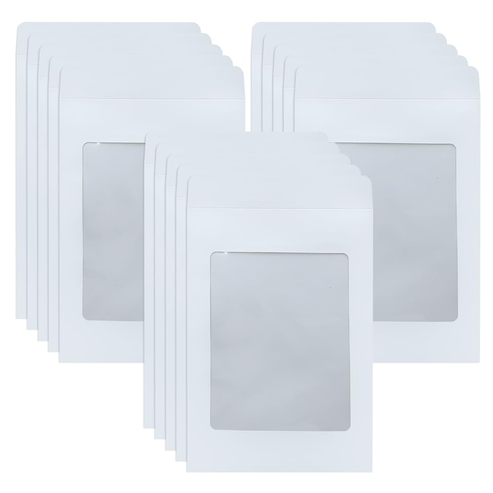 Enveloppes A4 Blanc avec Fenêtre Lot de 15 22.5x32.5 cm