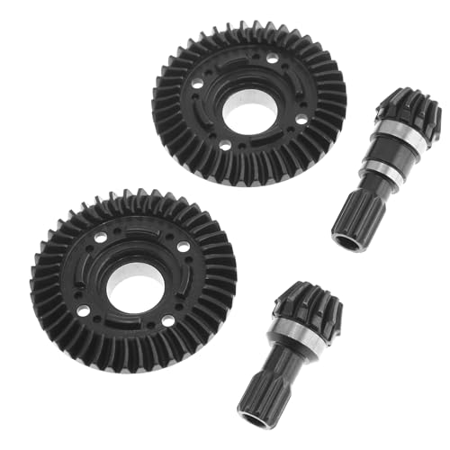 Juego de engranajes diferenciales delanteros y traseros 42T, engranaje de piñón 13T, dientes helicoidales de acero 20Cr para Traxxas 1/5 XMAXX X-MAXX 6S 8S piezas de actualización
