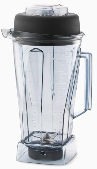 Vitamix 756 64 oz Commercial NSF Container with Ice Blade and Lid, 64oz, Black