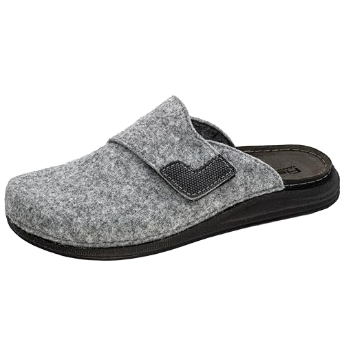 Mules Fischer Franz homme 44 gris avec semelle ergonomique anti-fatigue