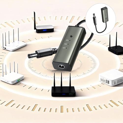 Automatic Router Restarter Timer Rebooter 12H 24H 72H Selectable Times for Scheduled Power Cycling Improve Device Router Rebooter Intervals for Automatic Restarter Cycles to Overheating - 1