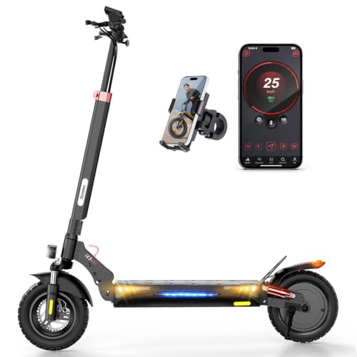 Image of iScooter iX3 Electric Scooter for Adults,10" Off-road Tire,Powerful Motor
