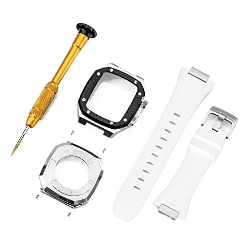 Kit modification Apple Watch boîtier acier inoxydable 41mm chic