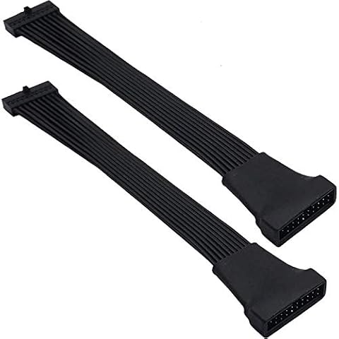 Bopfimer USB 3.0 Internal Header Cable 4.7 Inches Cover