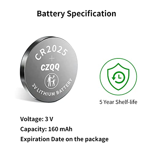 Cr2025 Battery (10Pcs) #TOP3