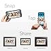 Simply Smart Home Photoshare 10” WiFi Digital Picture Frame, Send Pics from Phone to Frames, 8 GB, Holds 5,000+ Photos, HD Touchscreen, Espresso Wood Frame, Easy Setup, No Fees