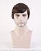 Cool2day® Fashion Men's Short Layered Wig (Model: Jf010471) (Dark Brown)