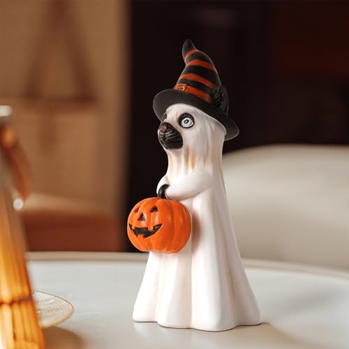 Sculpture effrayante Halloween pour bureau et bibliothèque