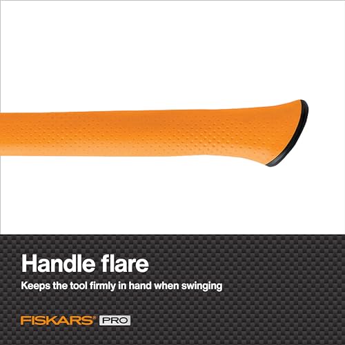 Image of Fiskars Pro IsoCore Sledge Hammer for Demolition, Extra Large Wedged Driving Face, Shock Control System, 8lbs, 36 in
