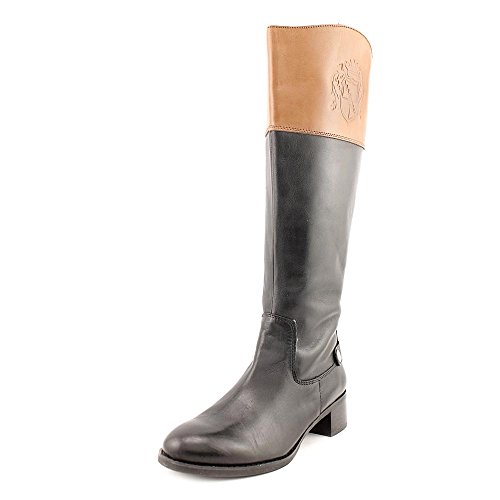 Franco Sarto Women's Chip Wide Calf Tall Riding Leather Boot