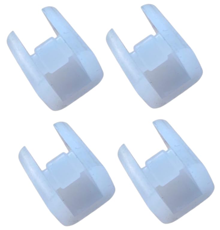 Libaro Original Replacement Buffer 1 Piece Replacement Foot Stool Merano (Set of 4 Transparent)