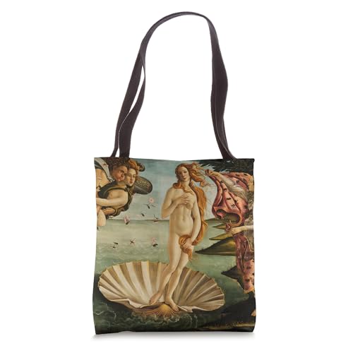 Bolso tipo tote con pintura 'El nacimiento de Venus' de Sandro Botticelli miniatura 1