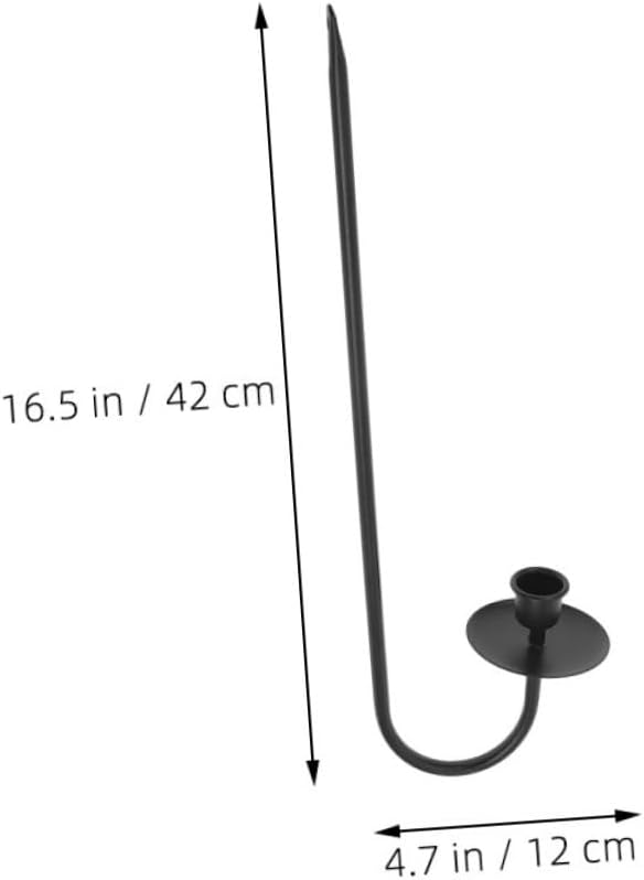 4pcs Metal Wall Candle Holders Modern Hanging Sconces for Taper Candles Wall Decor for Farmhouse Living Wedding and Fireplace Decorations