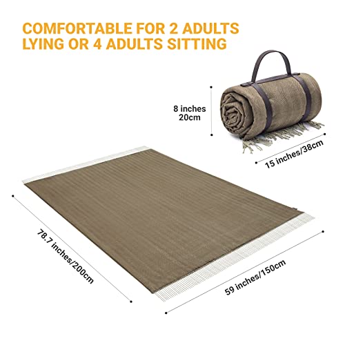 KingCamp Waterproof Three-Layer Outdoor Picnic Blanket #TOP30