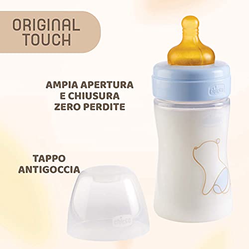 Chicco Biberon Original Touch Caucciù Boy 0 Mesi+ 150 Ml - 7