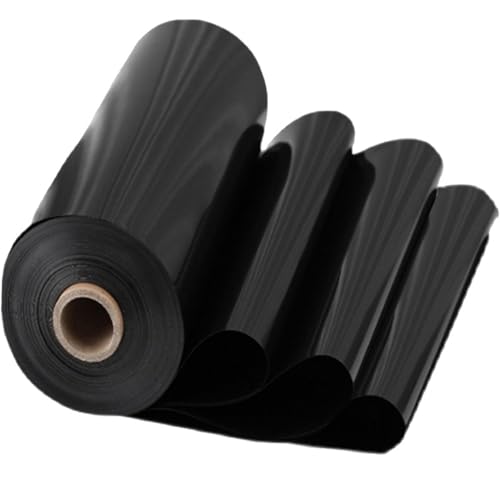 Telo per Laghetto PVC, Rivestimento per Laghetto Resistente, Fodera per Laghetto Nero HDPE, Flessibile Fodera per Laghetti, Fontane, Giardini Acquatici E Cascate,8x3m