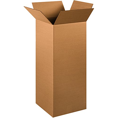 Image of TAPE LOGIC 12 x 12 x 30 Corrugated Cardboard Boxes, Tall 12 inchL x 12 inchW x 30 inchH, Pack of 15 | Shipping, Packaging, Moving, Storage Box for Home or Business, Strong Wholesale Bulk Boxes