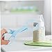 LIOOBO 2pcs Baby Bottle Clamp Set Anti-Slip Feeding Bottle Tongs Multi-Function for Infants Portable Plastic Design for Easy Handling