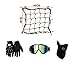 VOMI Casco Descenso Hombre, Negro/Rockstar - Adulto Casco Motocross Enduro MTB con...