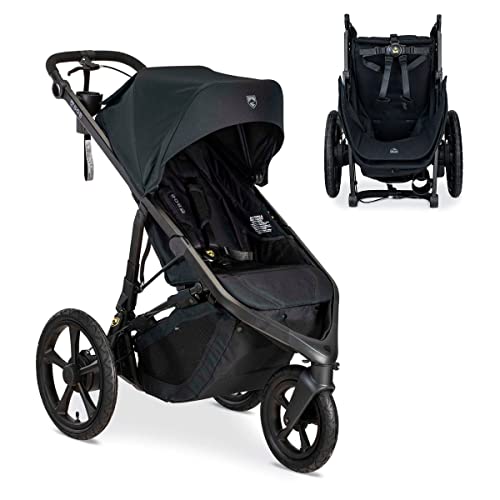 BOB Gear Wayfinder Jogging Stroller with Independent Dual Suspension, Air-Filled Tires, and 75-Pound Weight Capacity, Nightfall by BOB Gear - Used condition - US$505.91
