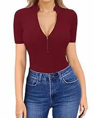 E Short Sleeve Burgundy