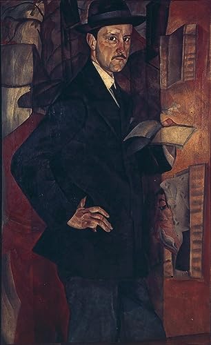 Tableau toile Portrait par Boris Grigoriev 60x90cm art élégant