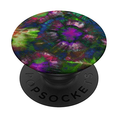 Patrón de multicolor abstracto bastante fresco del arte del caleidoscopio PopSockets PopGrip Intercambiable Cover