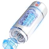 Automatic Male Masterburbatar Hand Free Sucking Vibrate Stroking Adult Toys Mastusbar Pocket Puzzy Tight Electric Machine Vibration for Couples Mastusbafor Life Size Butt Viboators Underwear POW10