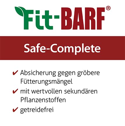 FIT-BARF Safe Complete Pulver f.Hunde/Katzen 2000 g