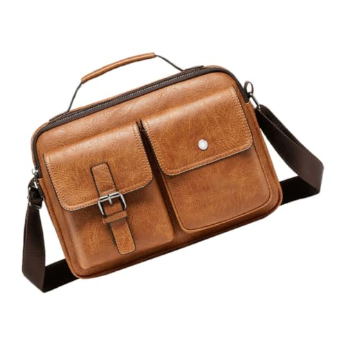 Bolso bandolera para hombre de gran capacidad PRETYZOOM, bandolera ligera de viaje horizontal