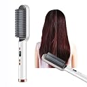 Hair Straightener Comb, 5-in-1 Electric Hair Styling Tool for Straightening, Curling, Combing and Volumizing gallery image
