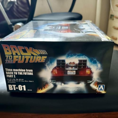 Aoshima DeLorean BT-01 cadeau mémorable pour amateurs de cinéma et modélisme