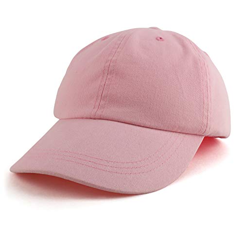 Image of Trendy Apparel Shop Oversize XXL Pigment Dyed Washed Cotton Baseball Cap