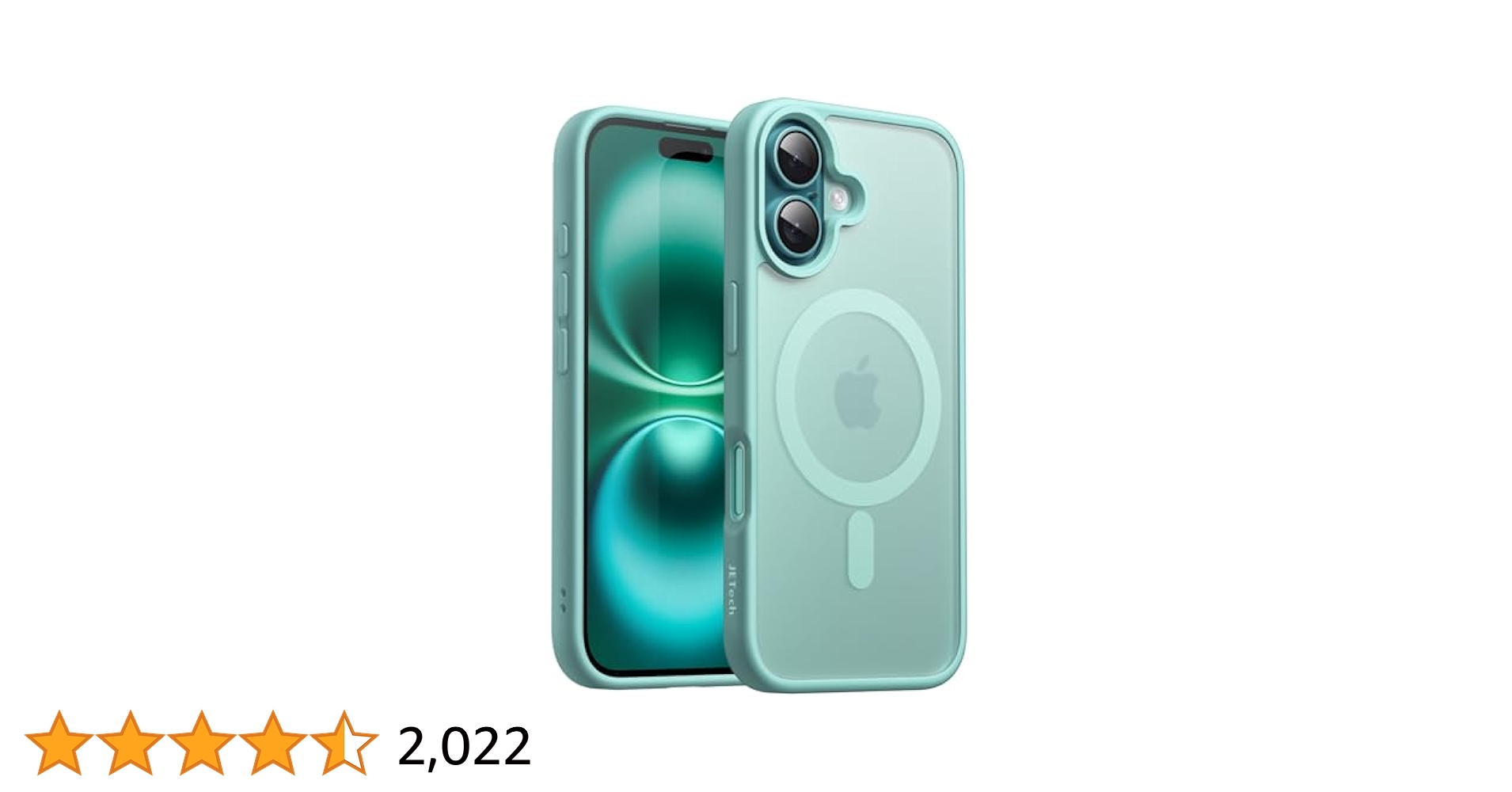 JETech Magnetisk Silikonskal Fu00f6r IPhone 16 6,1-Tum, Kompatibel JETech Magnetisk Silikonskal Fu00f6r IPhone 16 6,1-Tum, Kompatibel