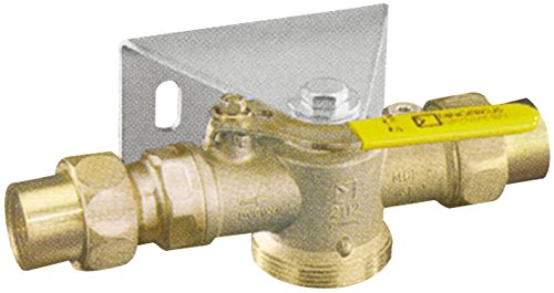 Preisvergleich Produktbild Gaszähler-Kugelhahn f. Einstutzengas- zähler, 1" bds. Tülle