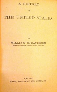 Hardcover A history of the United States, Book