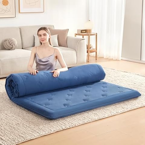 Lazyzizi 4" Memory Foam Futon Mattress Cover