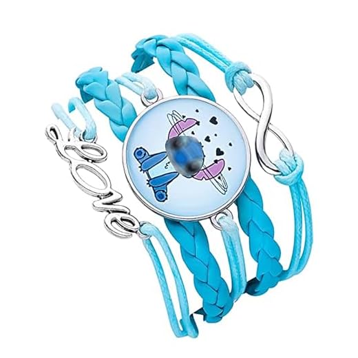 Xtaguvdm Pulseras de la Amistad, Pulseras Tejidas, Pulsera Ajustable, Pulseras Trenzadas, Pulseras Trenzadas para Niñas, Niños