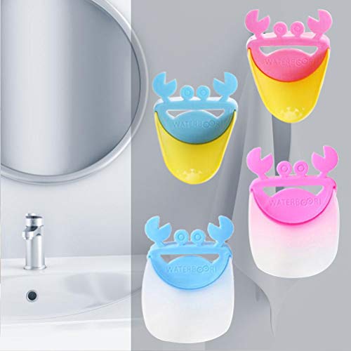 Extensores de torneira saudáveis para lavar à mão com dispositivos de lavagem para bebês e crianças,